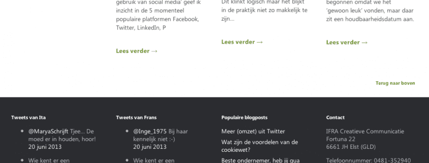 Wordpress plugin tweeple om tweets weer op je website te tonen